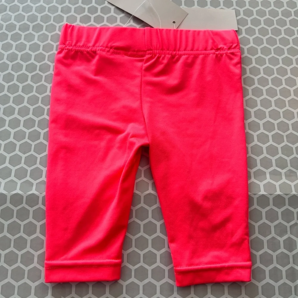 NWT Puma Pink and Neon Pink 2-Piece Set Neon Pink Size 0-3M - Picture 6 of 9